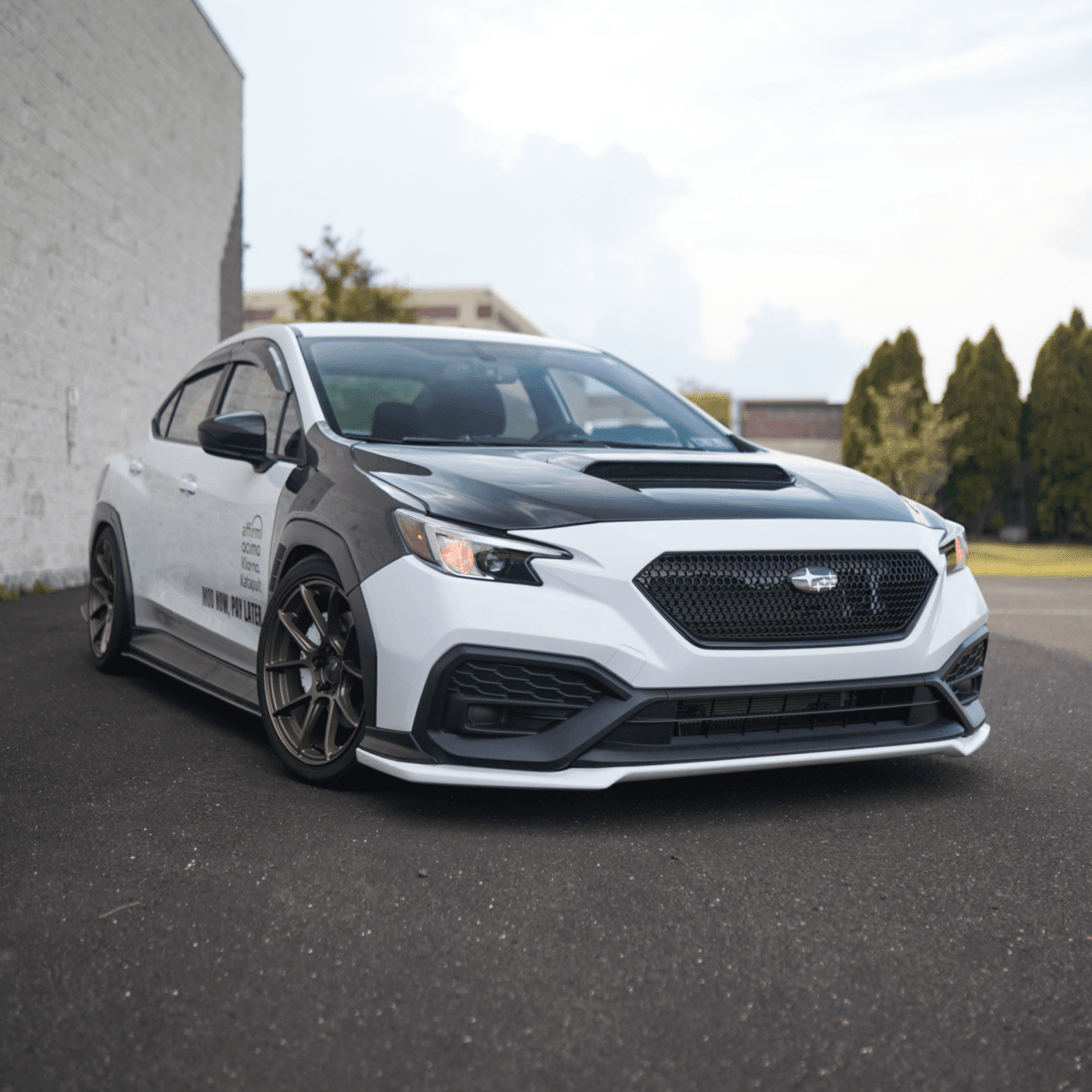 JDMuscle [22 - 26 WRX] Spec STI Front Lip | Paint Matched or ABS - Return - JDMuscleFront LipsJDM-WRX22-FL-OE.G1U-R4S 042226Ice Silver Metallic (G1U)