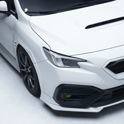 JDMuscle [22 - 26 WRX] Spec STI Front Lip | Paint Matched or ABS - Return - JDMuscleFront LipsJDM-WRX22-FL-OE.G1U-R4S 042226Ice Silver Metallic (G1U)