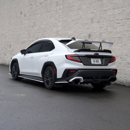 JDMuscle [22 - 26 WRX] STI Style Swan Neck Spoiler Paint Matched / Carbon Fiber - JDMuscleSpoilers and WingsJDM-WRX22-SP-VBSSTID4SCrystal Black Silica D4S (Gloss Black w/ Pearl)