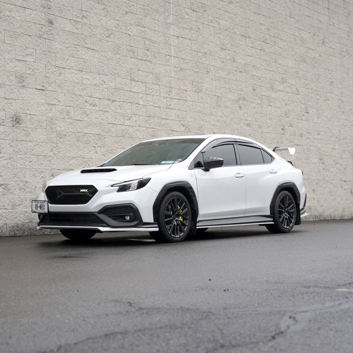 JDMuscle [22-26 WRX] STI Style Swan Neck Spoiler | Paint Matched / Car