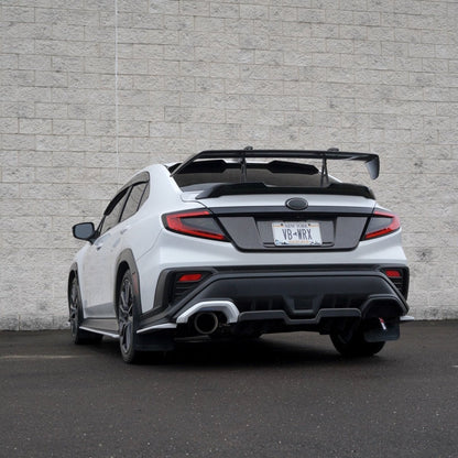 JDMuscle [22 - 26 WRX] STI Style Swan Neck Spoiler Paint Matched / Carbon Fiber - JDMuscleSpoilers and WingsJDM-WRX22-SP-VBSSTID4SCrystal Black Silica D4S (Gloss Black w/ Pearl)