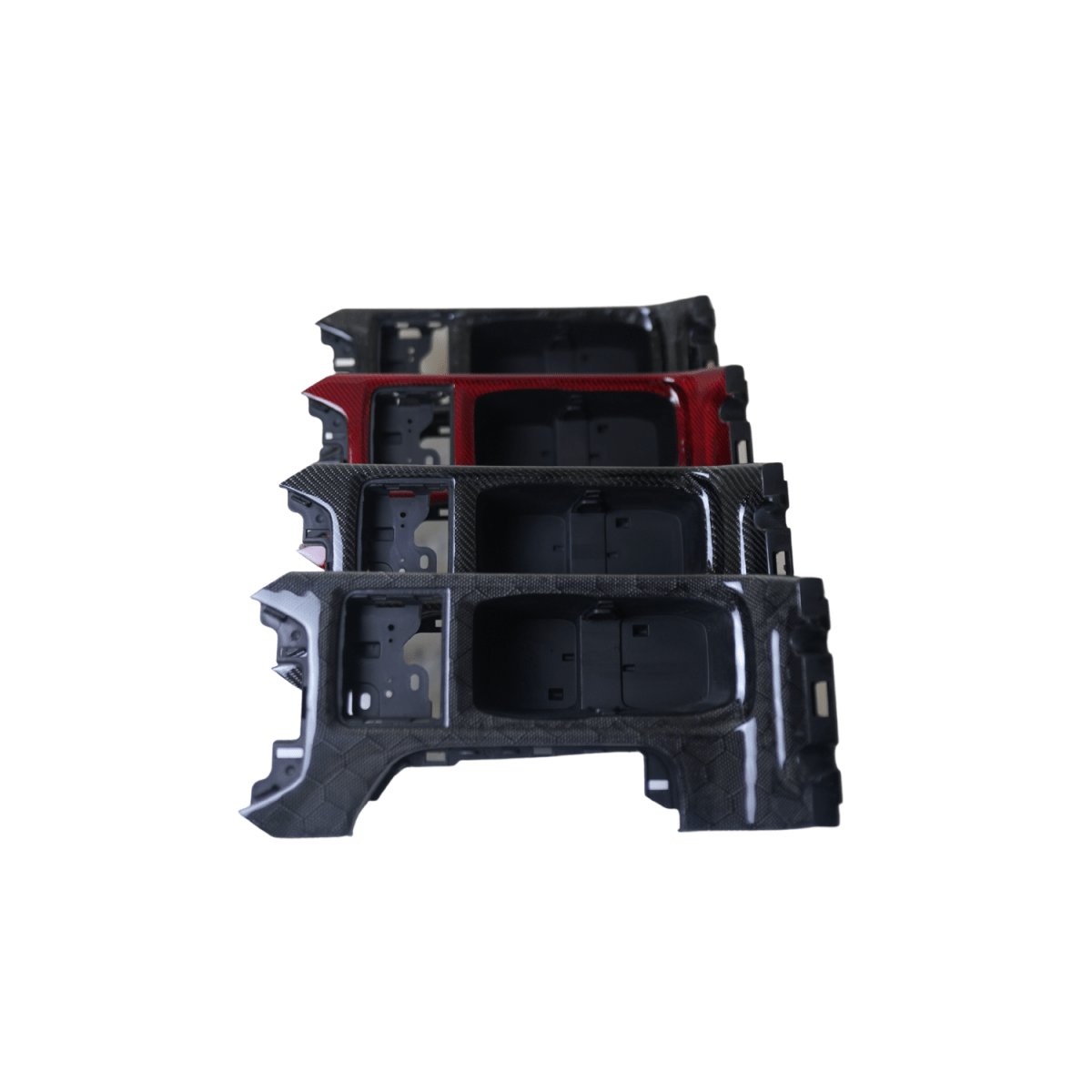 JDMuscle [22 - 26 WRX] Tanso Carbon Fiber Cup Holder Replacement | 2x2/honeycomb/forged - JDMuscleTrim KitsJDM-WRX22-CUP-RFCFForged Carbon Fiber