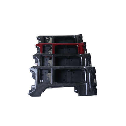 JDMuscle [22 - 26 WRX] Tanso Carbon Fiber Cup Holder Replacement | 2x2/honeycomb/forged - JDMuscleTrim KitsJDM-WRX22-CUP-RFCFForged Carbon Fiber