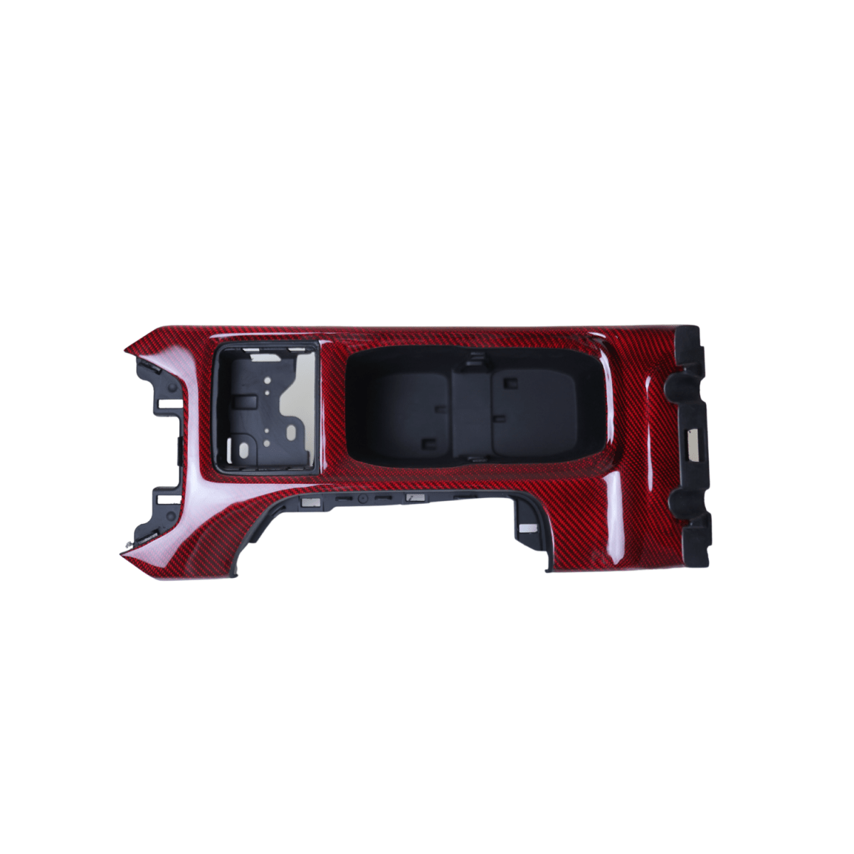 JDMuscle [22 - 26 WRX] Tanso Carbon Fiber Cup Holder Replacement | 2x2/honeycomb/forged - JDMuscleTrim KitsJDM-WRX22-CUP-RRCF2x2 Red Carbon Fiber