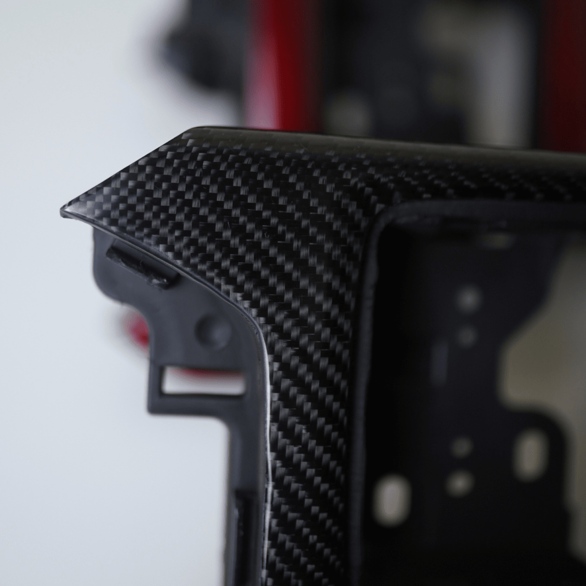 JDMuscle [22 - 26 WRX] Tanso Carbon Fiber Cup Holder Replacement | 2x2/honeycomb/forged - JDMuscleTrim KitsJDM-WRX22-CUP-RRCF2x2 Red Carbon Fiber