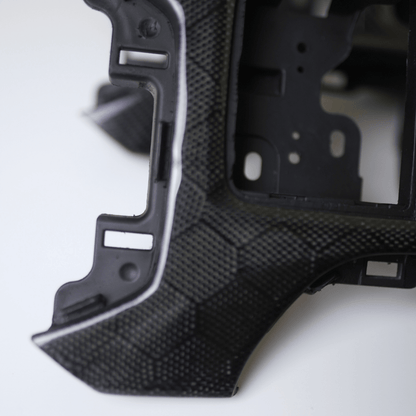 JDMuscle [22 - 26 WRX] Tanso Carbon Fiber Cup Holder Replacement | 2x2/honeycomb/forged - JDMuscleTrim KitsJDM-WRX22-CUP-RRCF2x2 Red Carbon Fiber