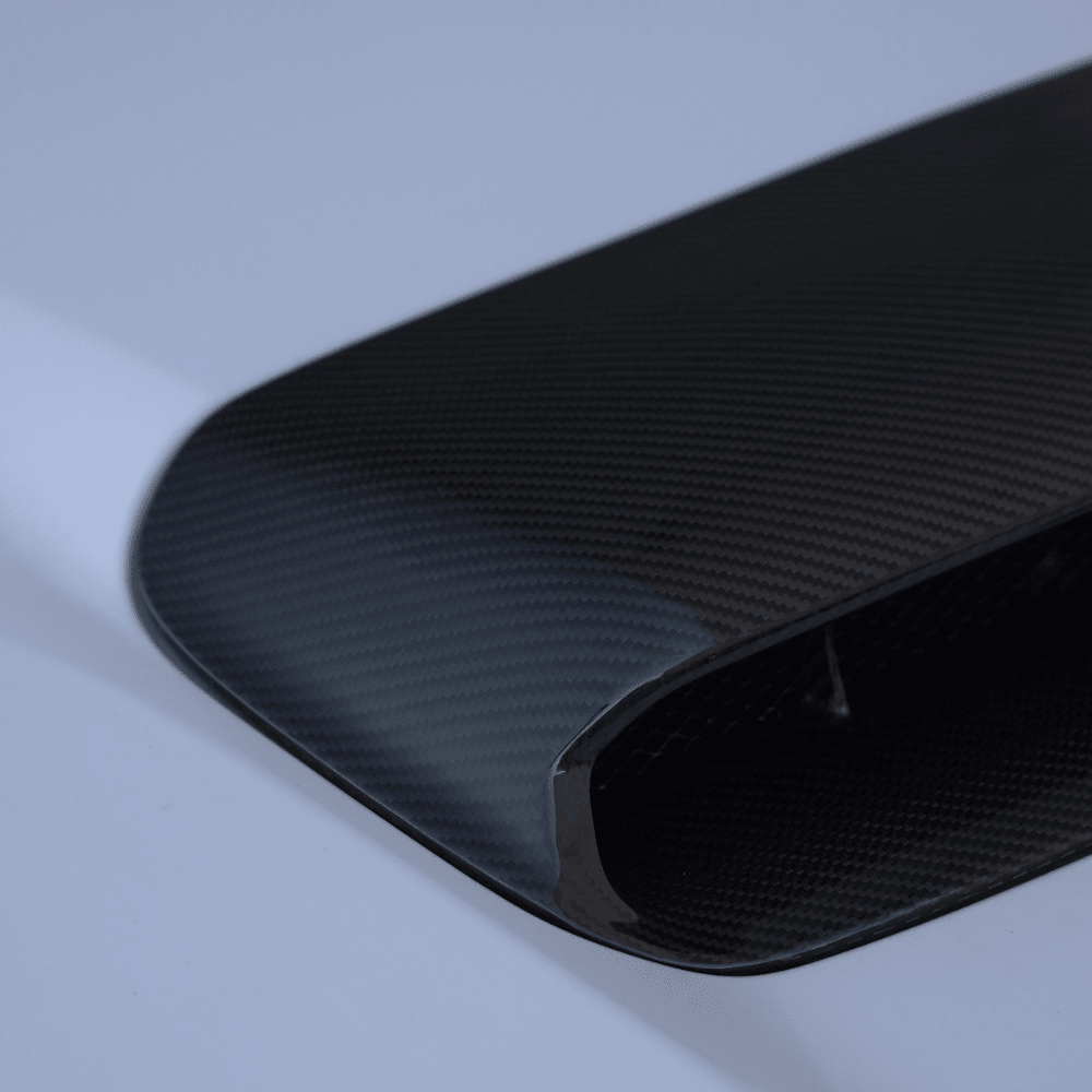 JDMuscle [22 - 26 WRX] Tanso Carbon Fiber GC8 Style Hood Scoop - JDMuscleHood Scoops / VentsJDM-WRX22-DR22CF2x2 Twill Regular