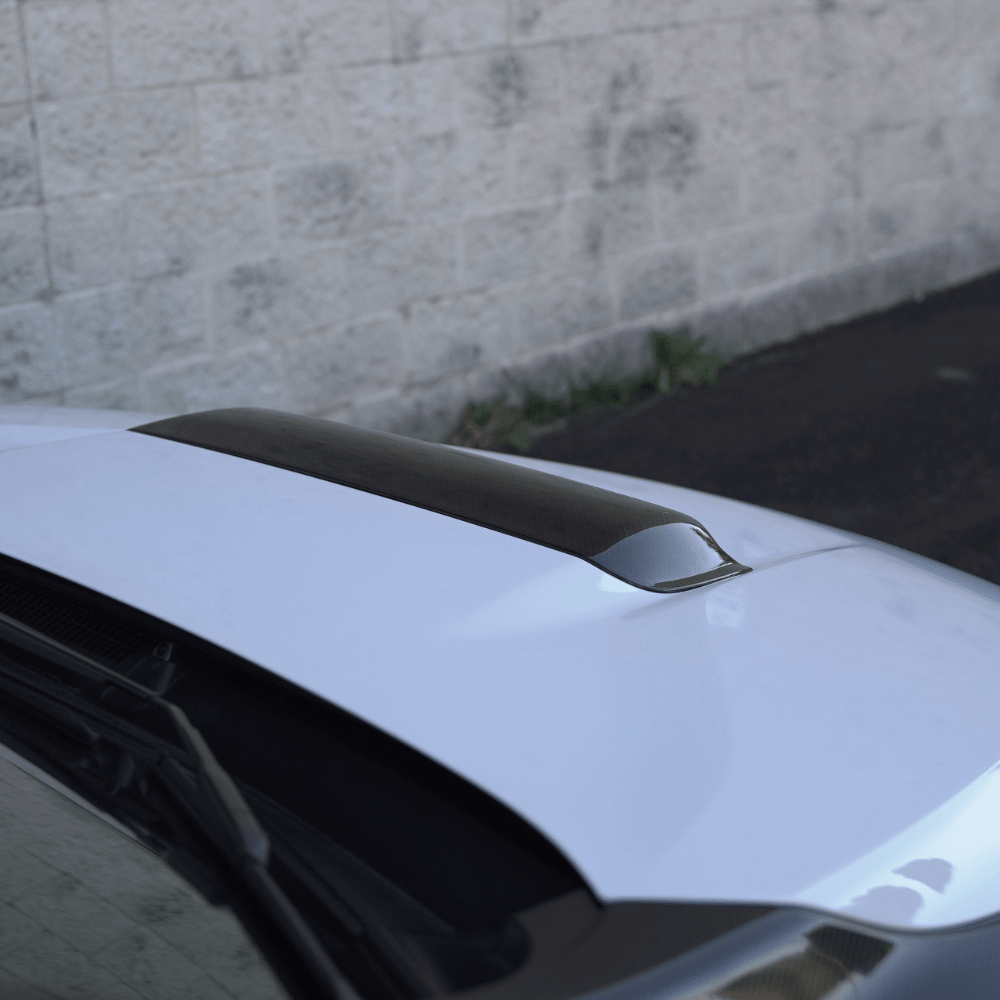 JDMuscle [22 - 26 WRX] Tanso Carbon Fiber GC8 Style Hood Scoop - JDMuscleHood Scoops / VentsJDM-WRX22-DR22CF2x2 Twill Regular