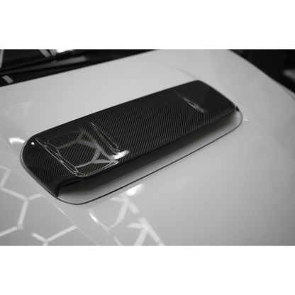 JDMuscle [22 - 26 WRX] Tanso Carbon Fiber Hood Scoop Cover V1 - JDMuscleHood Scoops / VentsJDM-WRX22-HSC1