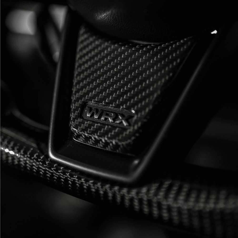 JDMuscle [22 - 26 WRX] Tanso Carbon Fiber Steering Wheel Lower Trim Cover | JDM - WRX22 - 527 - JDMuscleSteering WheelsJDM-WRX22-527