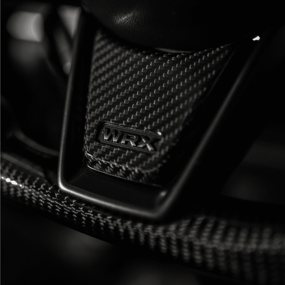 JDMuscle [22 - 26 WRX] Tanso Carbon Fiber Steering Wheel Lower Trim Cover | JDM - WRX22 - 527 - JDMuscleSteering WheelsJDM-WRX22-527
