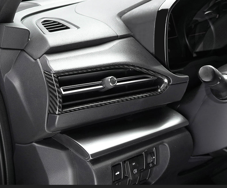 JDMuscle [22 - 26 WRX] Tanso Pre - preg Carbon Fiber AC Vents Covers 6 PCs - JDMuscleTrim KitsJDM-WRX22-546-547-548