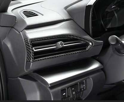 JDMuscle [22 - 26 WRX] Tanso Pre - preg Carbon Fiber AC Vents Covers 6 PCs - JDMuscleTrim KitsJDM-WRX22-546-547-548