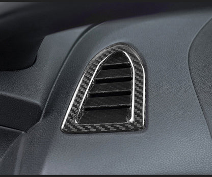 JDMuscle [22 - 26 WRX] Tanso Pre - preg Carbon Fiber AC Vents Covers 6 PCs - JDMuscleTrim KitsJDM-WRX22-546-547-548