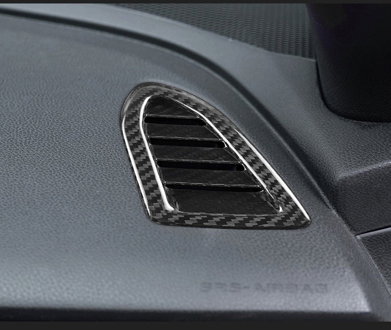 JDMuscle [22 - 26 WRX] Tanso Pre - preg Carbon Fiber AC Vents Covers 6 PCs - JDMuscleTrim KitsJDM-WRX22-546-547-548