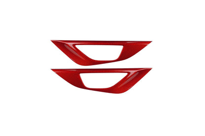 JDMuscle [22 - 26 WRX] Tanso Pre - preg Carbon Fiber Door Panel Covers - 4 PC - JDMuscleTrim KitsJDM-WRX22-536+538BBlack 2x2 Carbon FIber