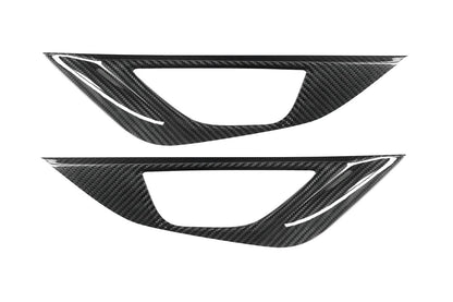 JDMuscle [22 - 26 WRX] Tanso Pre - preg Carbon Fiber Door Panel Covers - 4 PC - JDMuscleTrim KitsJDM-WRX22-536+538BBlack 2x2 Carbon FIber