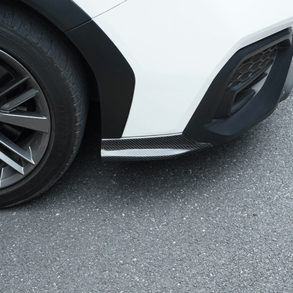 JDMuscle [22 - 26 WRX] Tanso Pre - preg Carbon Fiber Front Bumper Lower Side Trim 2 PC - JDMuscleExterior GarnishesJDM-WRX22-766