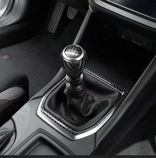 JDMuscle [22 - 26 WRX] Tanso Pre - preg Carbon Fiber Shift Knob Surround Cover - JDMuscleTrim KitsJDM-WRX22-725-B2x2 Carbon Fiber - Black