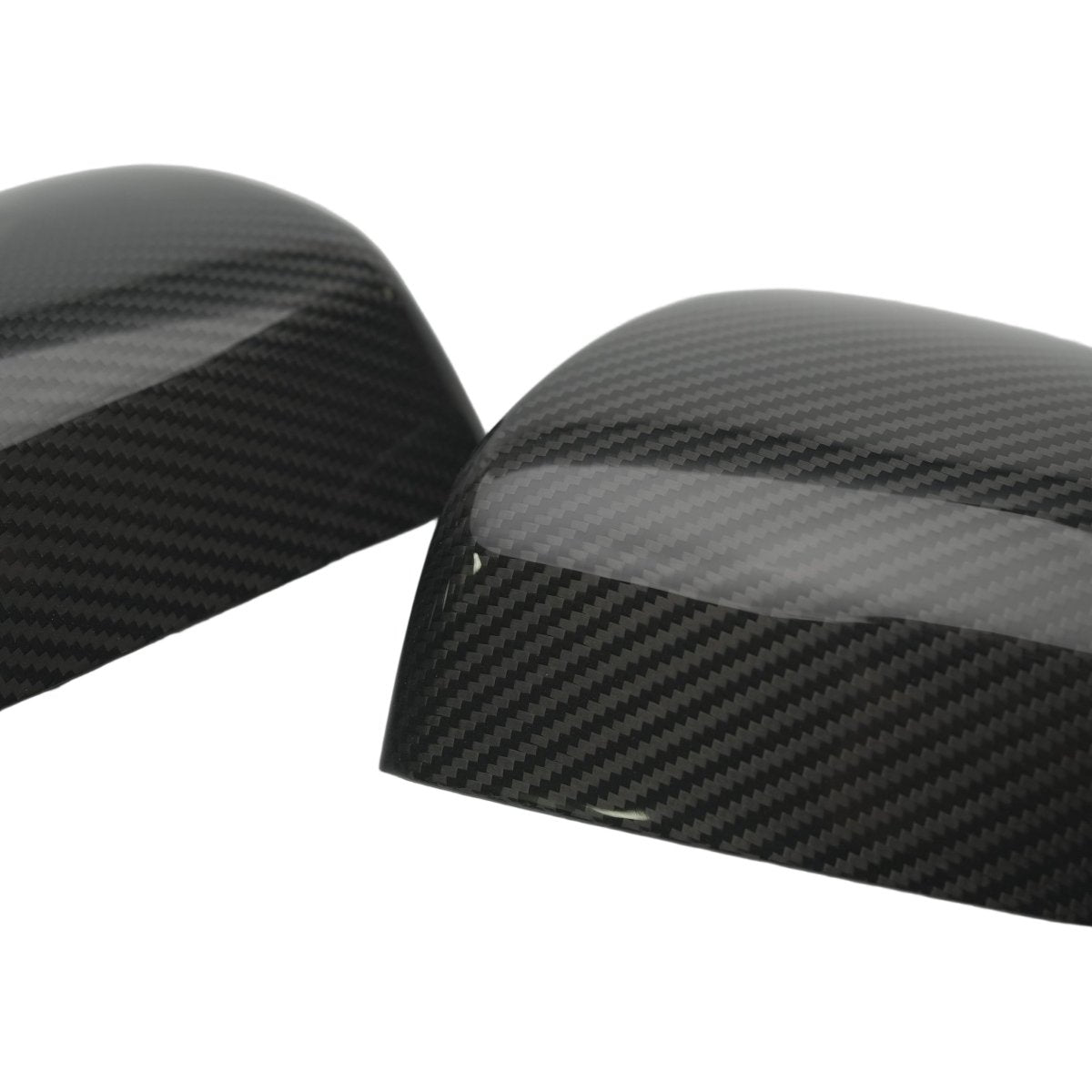 JDMuscle [22-26 WRX]  Pre-preg Carbon Fiber Side Mirror Replacements w/ Gloss Finish - Return