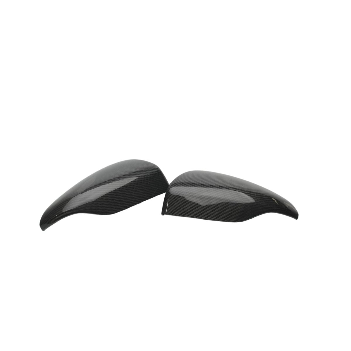 JDMuscle [22-26 WRX]  Pre-preg Carbon Fiber Side Mirror Replacements w/ Gloss Finish - Return