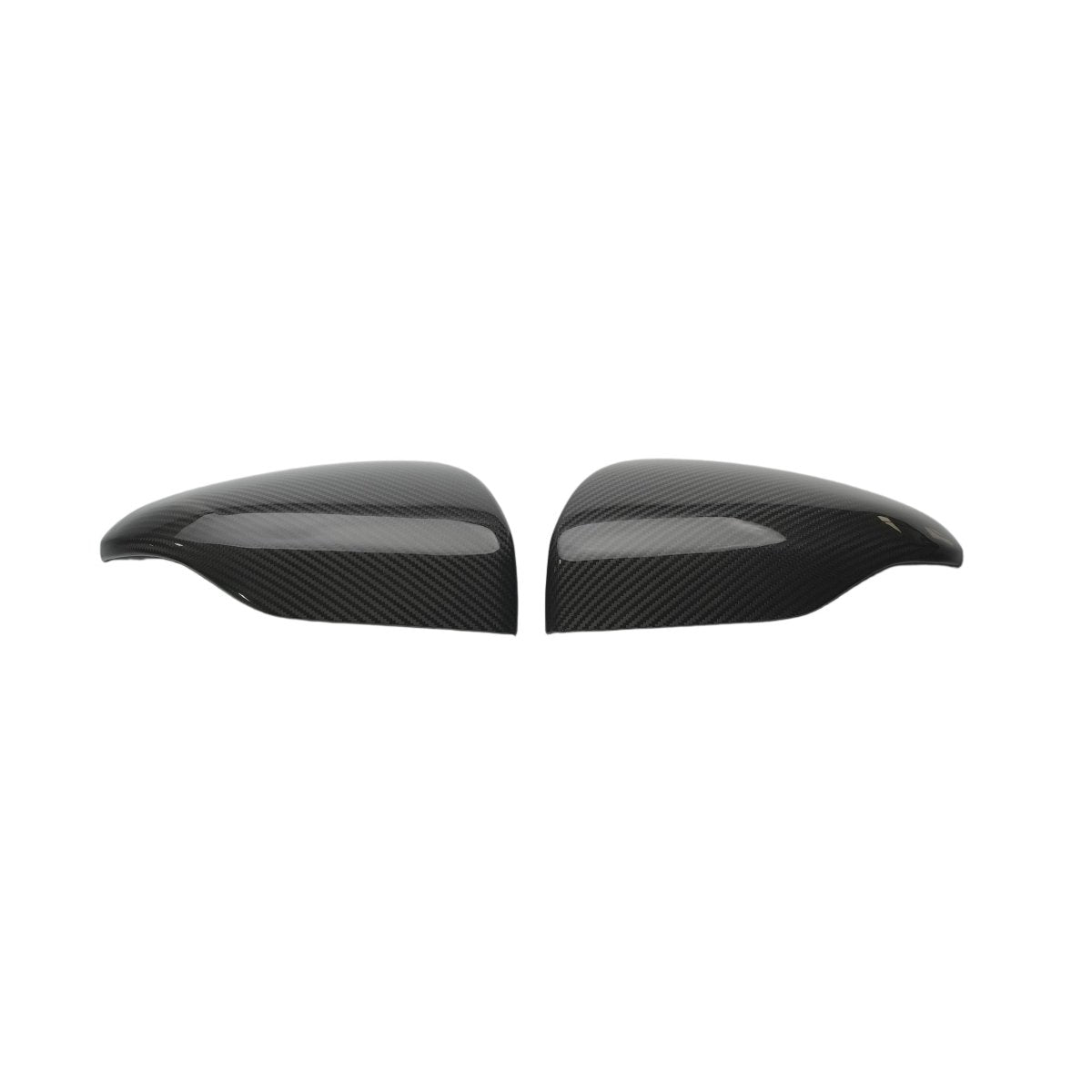JDMuscle [22-26 WRX]  Pre-preg Carbon Fiber Side Mirror Replacements w/ Gloss Finish - Return