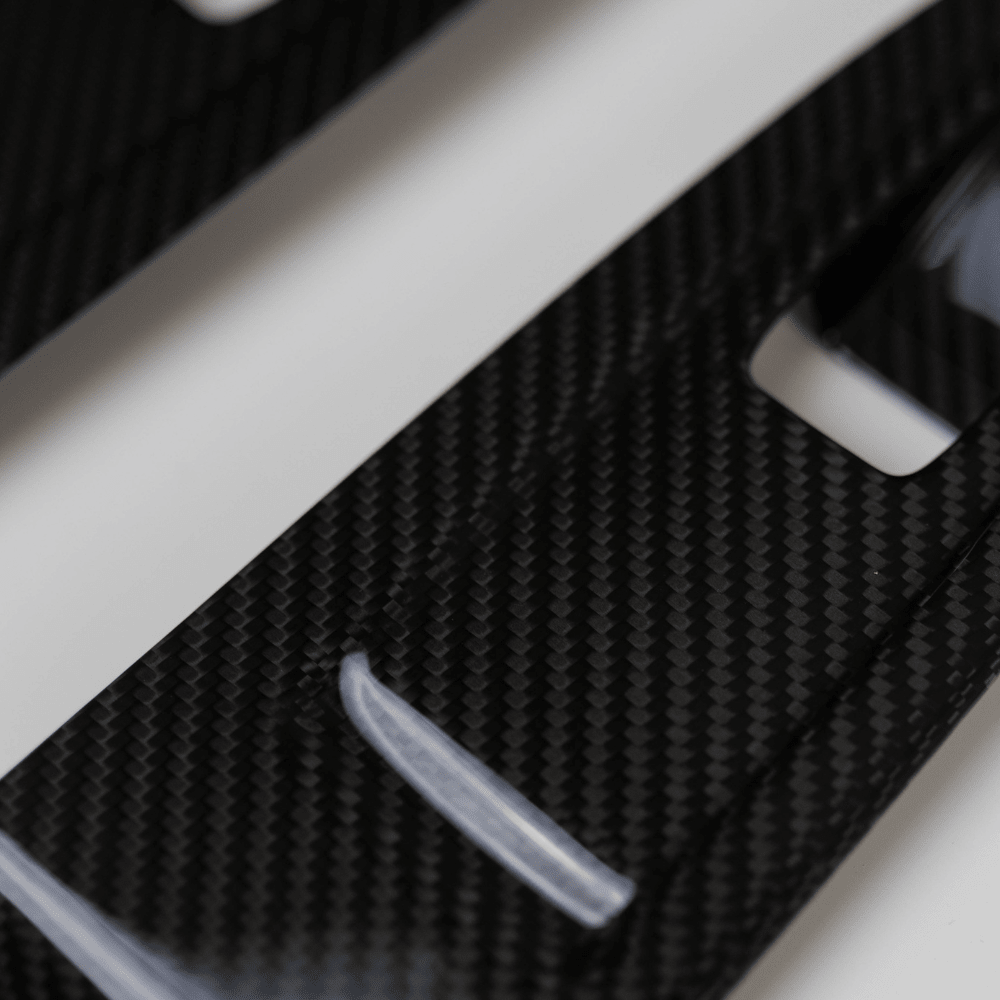 JDMuscle [22 - 26 WRX] Tanso Pre - preg Carbon Fiber Window Switch Cover with Gloss Finish - JDMuscleTrim KitsJDM-WRX22-535CF