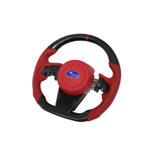 JDMuscle [22 - 26 WRX] Ultimate Series Steering Wheel compatible w/ MT & CVT - JDMuscleSteering WheelsJDM-WRX22-STR-ULTREDRed