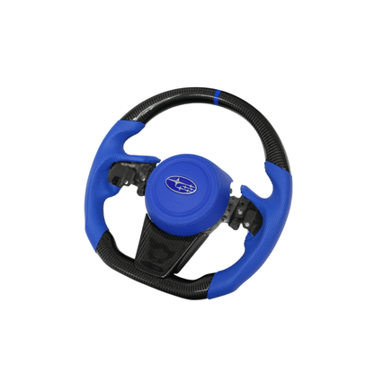 JDMuscle [22 - 26 WRX] Ultimate Series Steering Wheel compatible w/ MT & CVT - JDMuscleSteering WheelsJDM-WRX22-STR-ULTBLUBlue