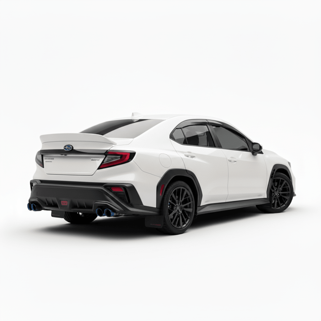 JDMuscle [22 - 26 WRX] V3 Duck Bill Low Profile Spoiler | Painted Matched - JDMuscleSpoilers and WingsJDM-WRX22-DB-V3M6YCeramic White (M6Y)