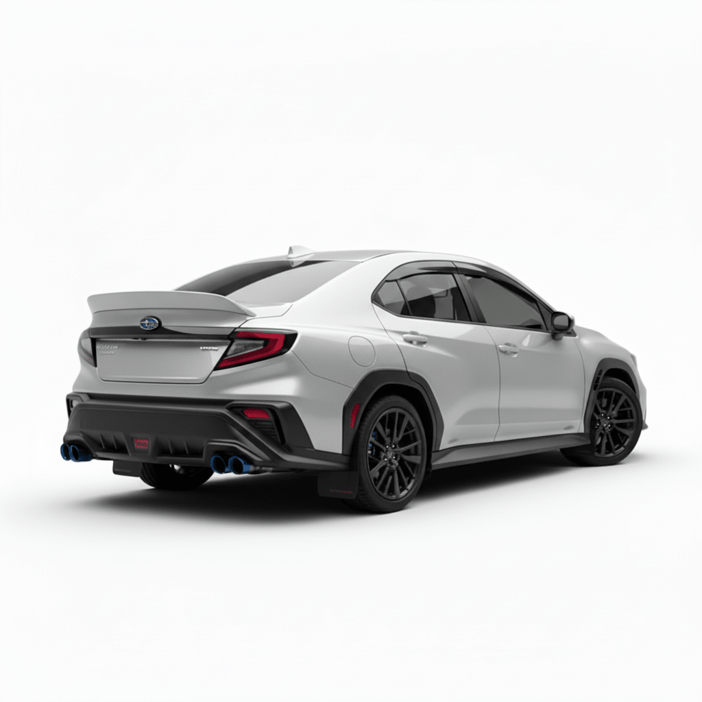 JDMuscle [22 - 26 WRX] V3 Duck Bill Low Profile Spoiler | Painted Matched - JDMuscleSpoilers and WingsJDM-WRX22-DB-V3G1UIce Silver Metallic (G1U)