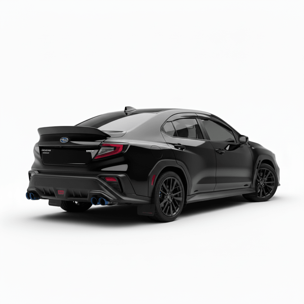 JDMuscle [22 - 26 WRX] V3 Duck Bill Low Profile Spoiler | Painted Matched - JDMuscleSpoilers and WingsJDM-WRX22-DB-V3GBGloss Black