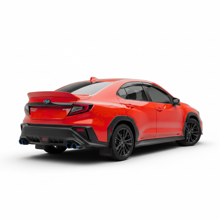 JDMuscle [22 - 26 WRX] V3 Duck Bill Low Profile Spoiler | Painted Matched - JDMuscleSpoilers and WingsJDM-WRX22-DB-V3DCKIgnition Red (DCK)
