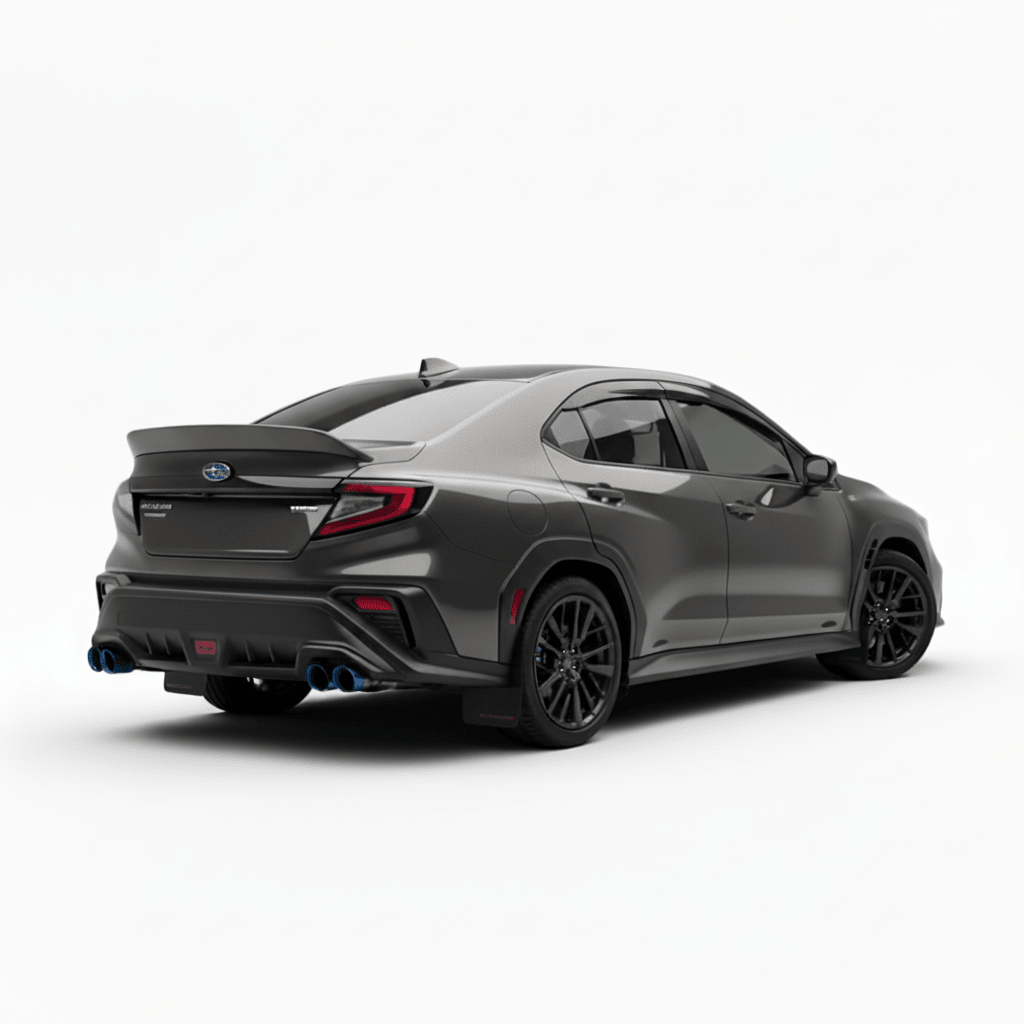 JDMuscle [22 - 26 WRX] V3 Duck Bill Low Profile Spoiler | Painted Matched - JDMuscleSpoilers and WingsJDM-WRX22-DB-V3P8YMagnetite Gray Metallic (P8Y)