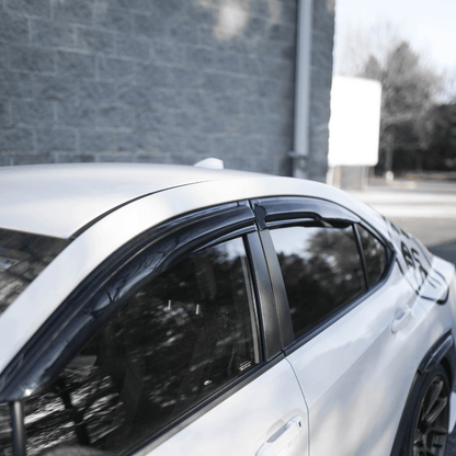 JDMuscle [22-26 WRX] V3 Rain Guards / Window Visors - Return
