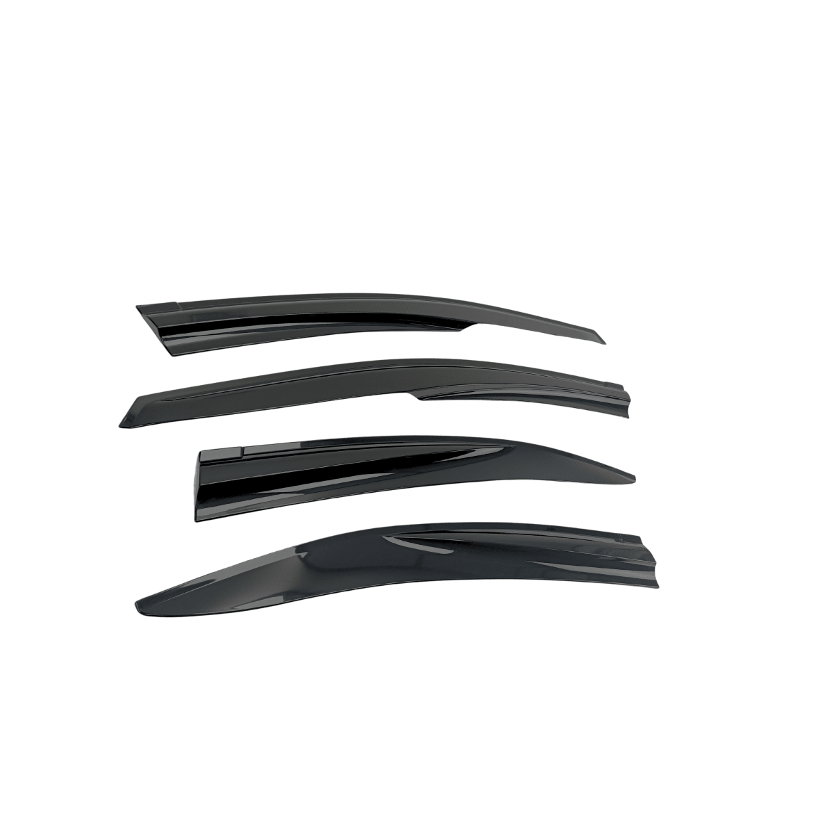 JDMuscle [22 - 26 WRX] V4 Rain Guards / Window Visor - Plastic/Carbon - JDMuscleRain GuardsJDM-WRX22-RG4Acrylic