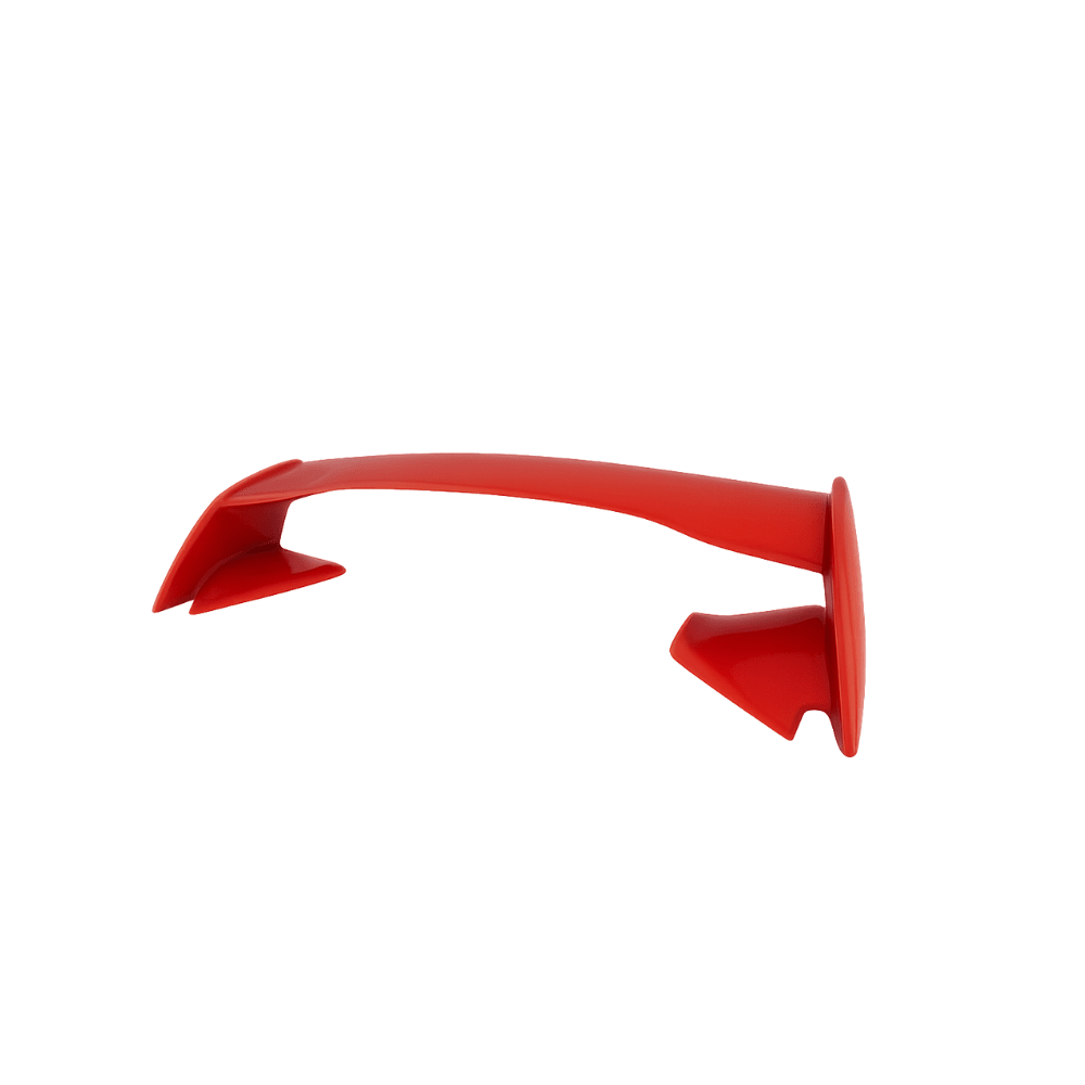 JDMuscle [22 - 26 WRX] VA STI Style 3 - Piece Spoiler - Paint Matched/Gloss Black/ABS *Final Edition - JDMuscleSpoilers and WingsJDM-WRX22-SPF-VASTIDCKIgnition Red DCK