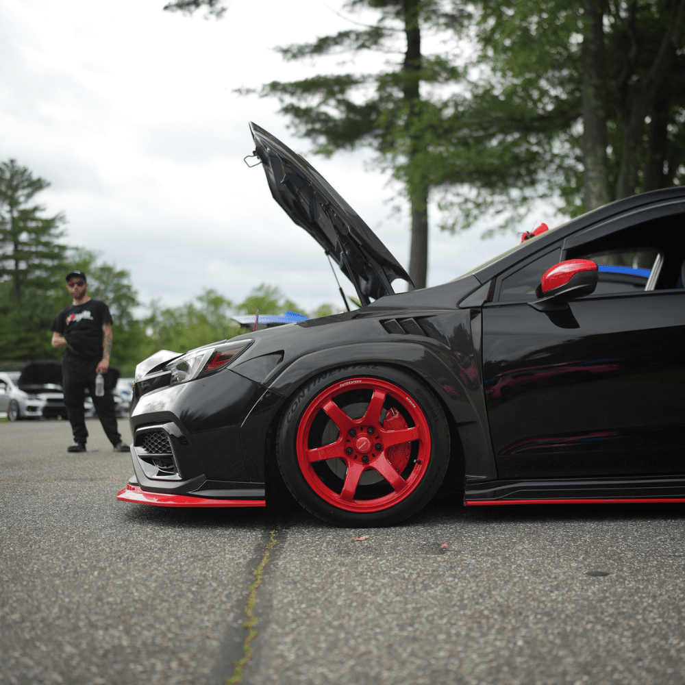 JDMuscle [22-26 WRX] Vented V2 Pre-preg Carbon Fiber Fenders - JDMuscleFendersJDM-WRX22-FED-V2CF