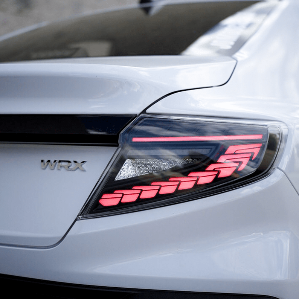 JDMuscle [22 - 26 WRX] Version Doragon LED Tail Lights - JDMuscleTail LightsJDM-WRX22-TALSWSmoked Lens / White Bar