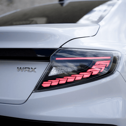 JDMuscle [22 - 26 WRX] Version Doragon LED Tail Lights - JDMuscleTail LightsJDM-WRX22-TALSWSmoked Lens / White Bar