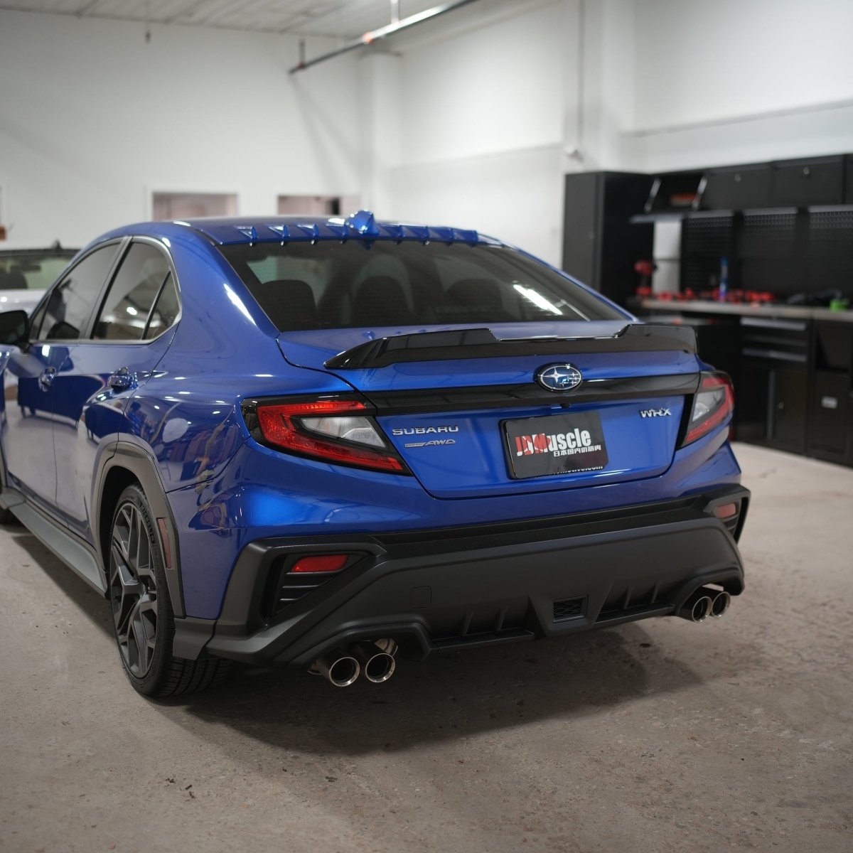 JDMuscle [22-26 WRX] Vortex Generator V1 Paint Matched / Gloss Black / ABS (Scratch and Dent)