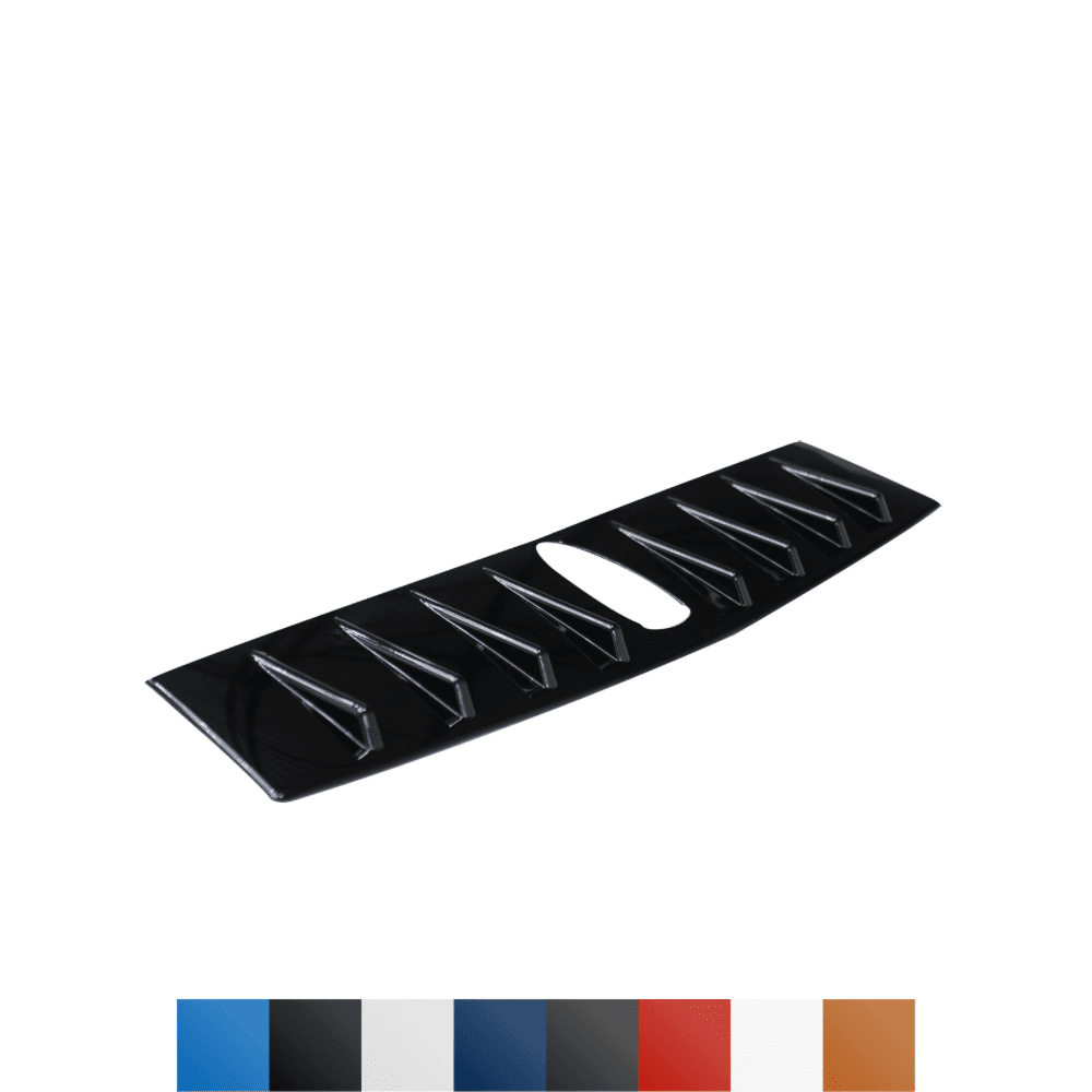 JDMuscle [22-26 WRX] Vortex Generator V1 Paint Matched / Gloss Black / ABS (Scratch and Dent) - JDMuscleJDM-WRX22-VOR-V1#D4S-10082601Crystal Black Silica (D4S)