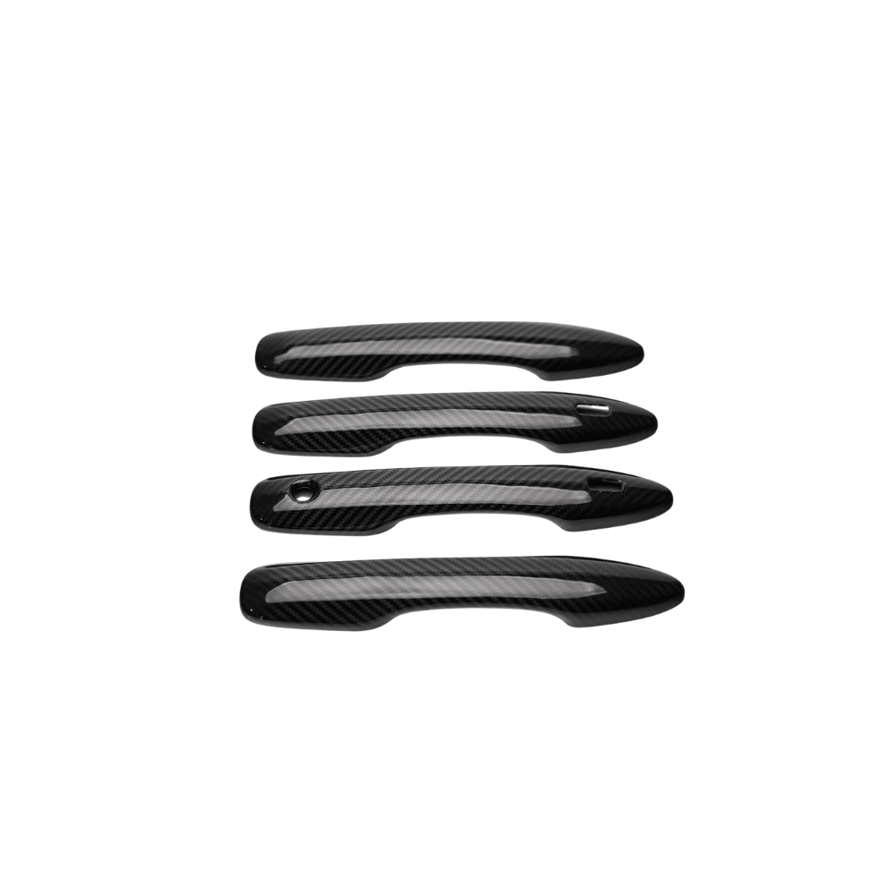 JDMuscle [23 - 24 GR Corolla, 19+ Hatch] Carbon Fiber Door Handle Covers (4PC) - JDMuscleDoor Handle CoversJDM-E210-24168CFRegular Carbon Fiber