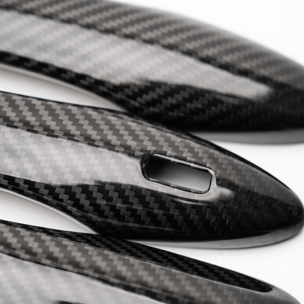 JDMuscle [23 - 24 GR Corolla, 19+ Hatch] Carbon Fiber Door Handle Covers (4PC) - JDMuscleDoor Handle CoversJDM-E210-24168CFRegular Carbon Fiber