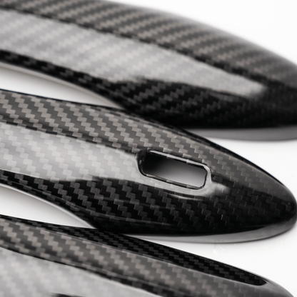 JDMuscle [23 - 24 GR Corolla, 19+ Hatch] Carbon Fiber Door Handle Covers (4PC) - JDMuscleDoor Handle CoversJDM-E210-24168CFRegular Carbon Fiber