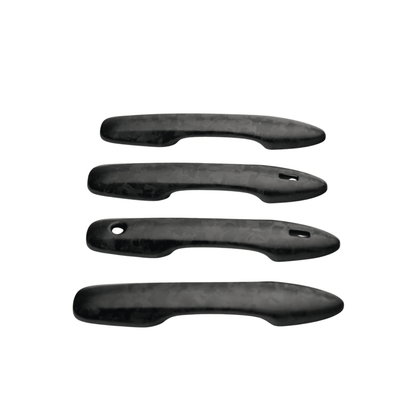 JDMuscle [23 - 24 GR Corolla, 19+ Hatch] Carbon Fiber Door Handle Covers (4PC) - JDMuscleDoor Handle CoversJDM-E210-24168MFCMatte Forged Carbon Fiber
