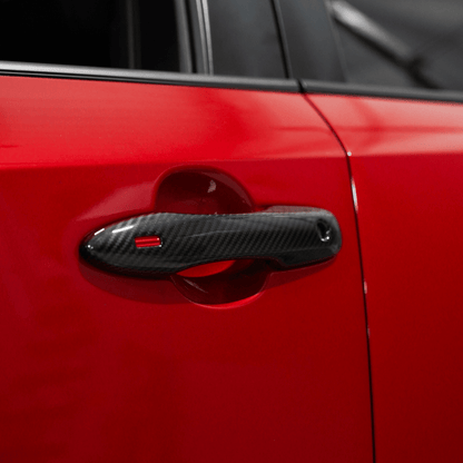 JDMuscle [23 - 24 GR Corolla, 19+ Hatch] Carbon Fiber Door Handle Covers (4PC) - JDMuscleDoor Handle CoversJDM-E210-24168CFRegular Carbon Fiber
