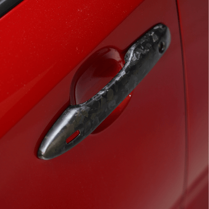 JDMuscle [23 - 24 GR Corolla, 19+ Hatch] Carbon Fiber Door Handle Covers (4PC) - JDMuscleDoor Handle CoversJDM-E210-24168MFCMatte Forged Carbon Fiber