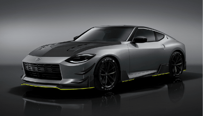 JDMuscle 23 - 24 Nissan Z Carbon Fiber Canards V1 - JDMuscleCanardsJDM-RZ34-CAN-V1DCF