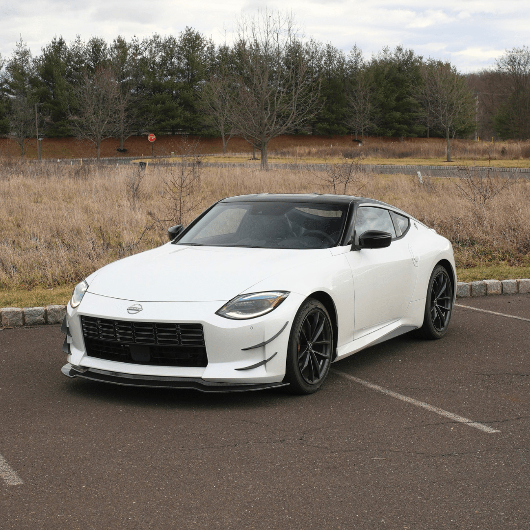 JDMuscle 23-24 Nissan Z Carbon Fiber Front Lip V1